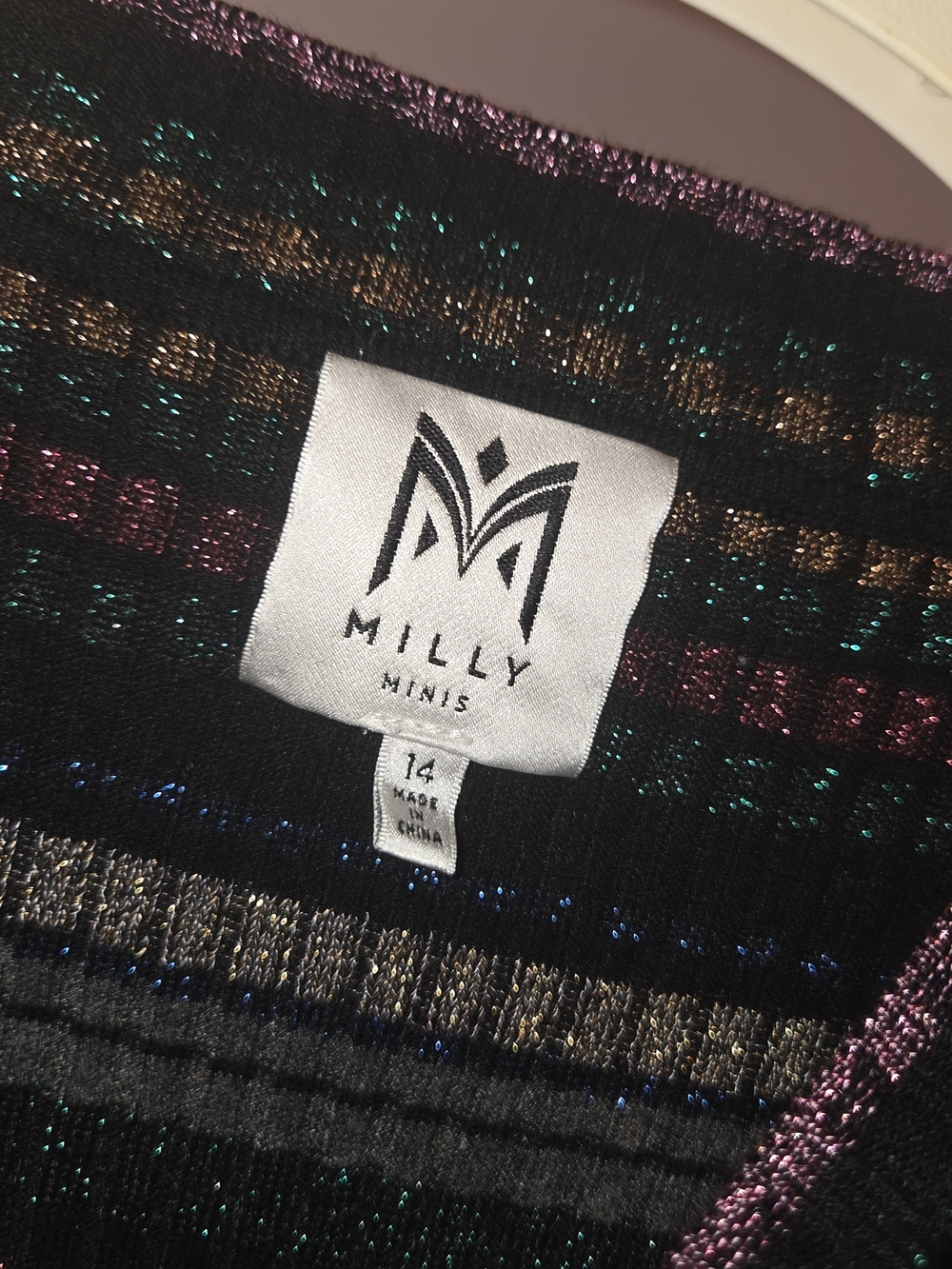 Milly Minis Mettalic Striped